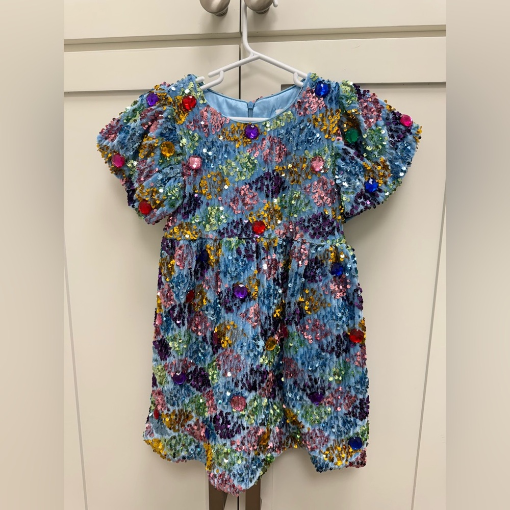 Lola + The Boys Multicolor Sequin Dress